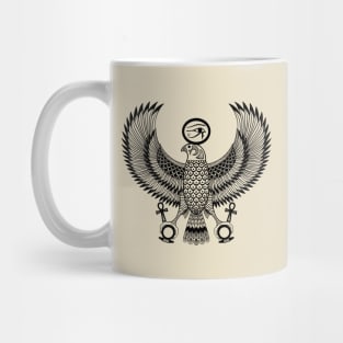 Ancient Egyptian God Horus as Royal Falcon Mug